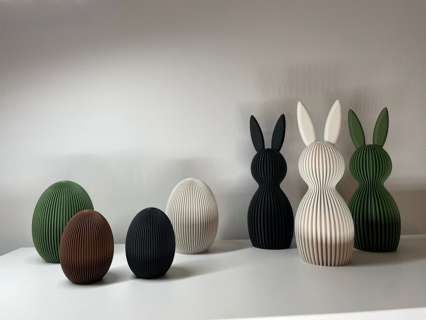 RIBBED EGG – Moderne Ostereier im Japandi Stil