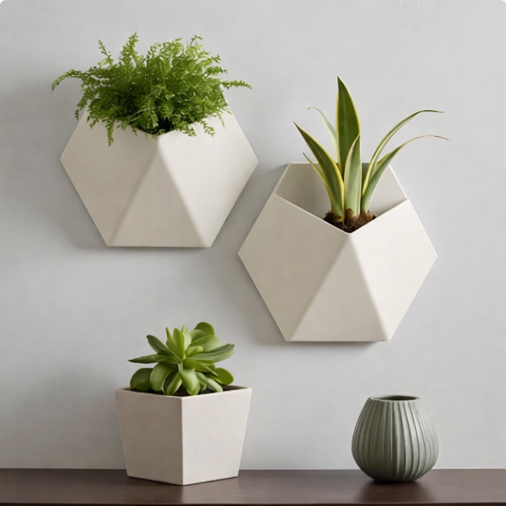 HEXAGON Wandpflanzer – Architektur für deine Wand (2er Set)