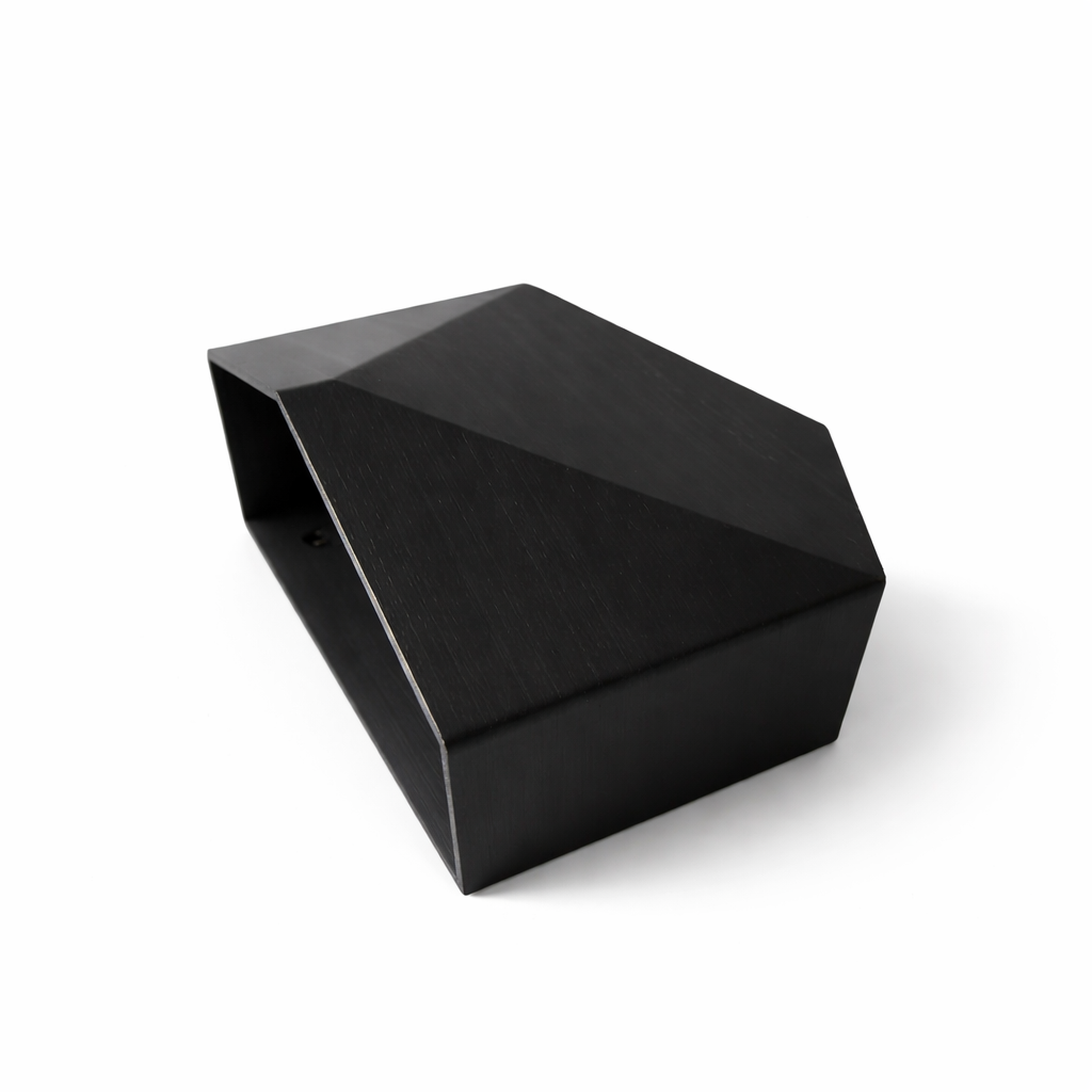 Geometrischer Wandpflanzer im Japandi Stil – moderner Blumentopf zur Wandmontage