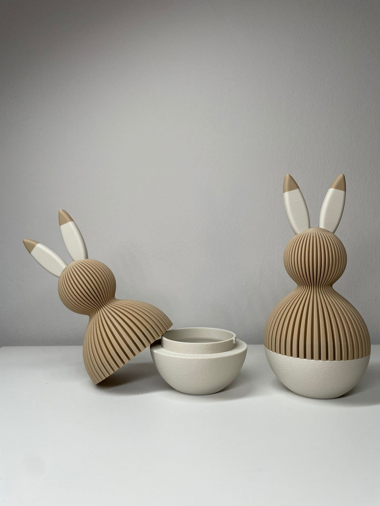 RIBBED BUNNY – Osterhase mit Schraubdeckel