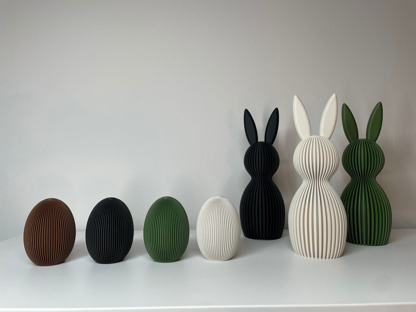 RIBBED EGG – Moderne Ostereier im Japandi Stil