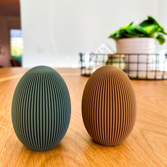RIBBED EGG – Moderne Ostereier im Japandi Stil