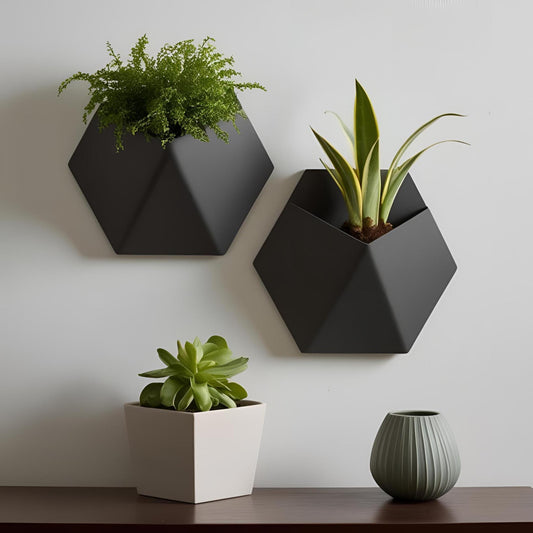 HEXAGON Wandpflanzer – Architektur für deine Wand (2er Set)