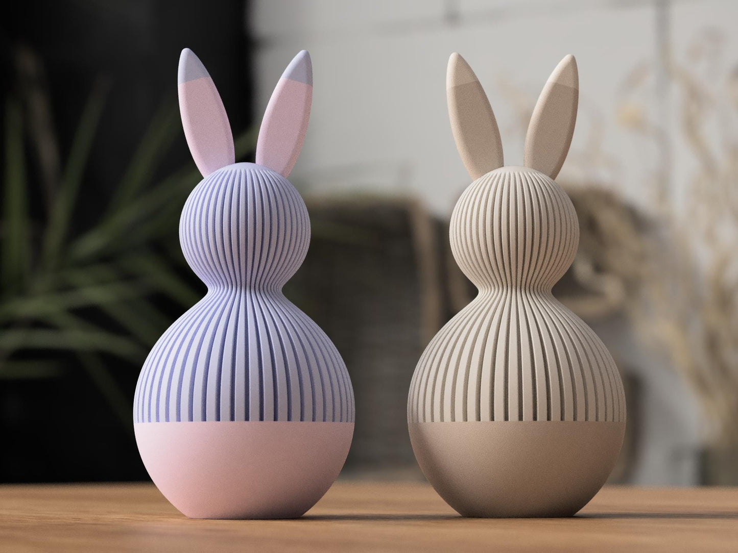 RIBBED BUNNY – Osterhase mit Schraubdeckel