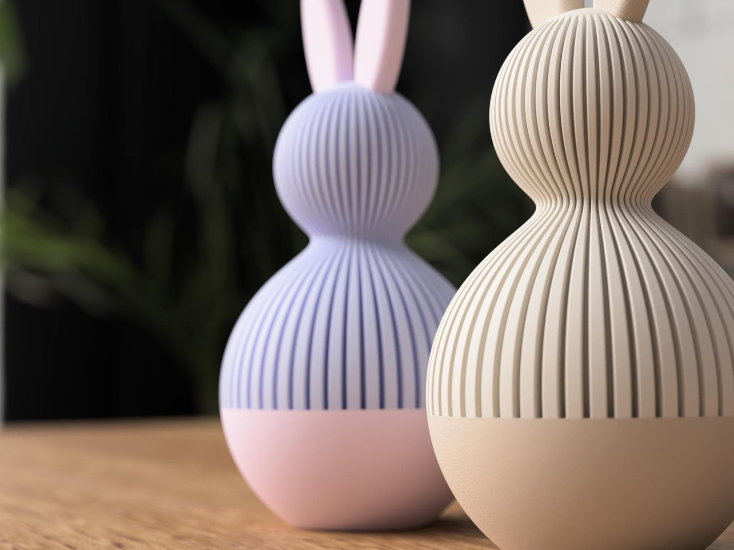 RIBBED BUNNY – Osterhase mit Schraubdeckel