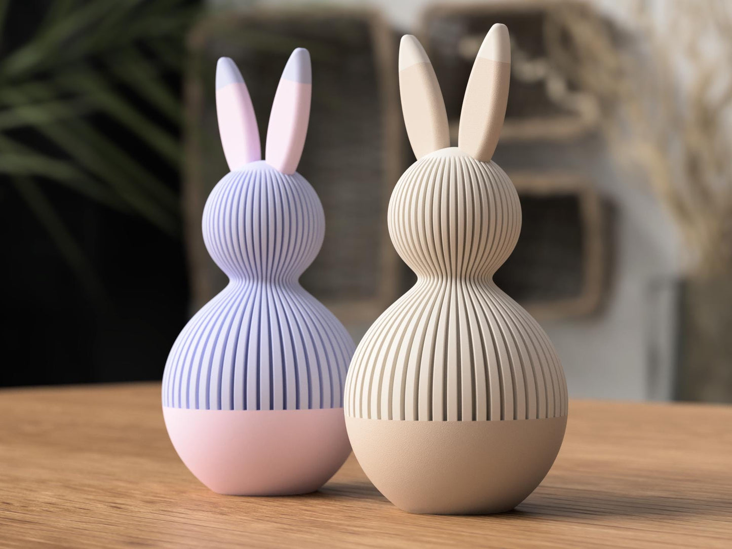 RIBBED BUNNY – Osterhase mit Schraubdeckel